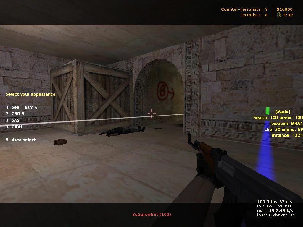 Плагин Admin Spectator ESP 1.3 + Beta 1.4 для CS 1.6