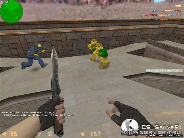 Чит «KnifeBot Cheat» для CS 1.6