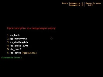 Плагин Super MapChooser — современная система голосования за следующую карту в CS 1.6