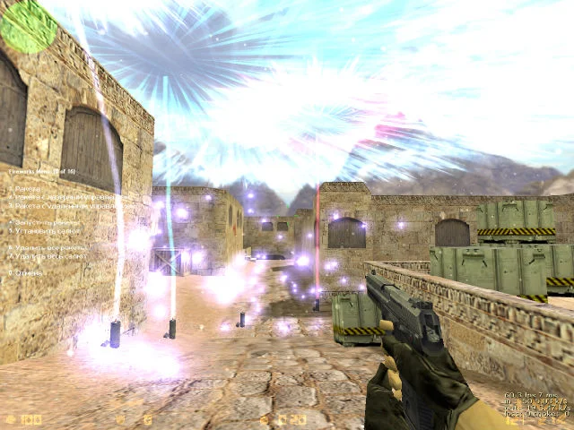 Плагин Fireworks 2 для CS 1.6 — запуск салютов на сервере